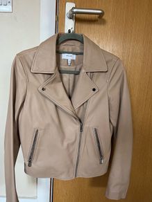 Reiss leather jacket size uk 10 , like a new