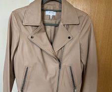 Reiss leather jacket size uk 10 , like a new