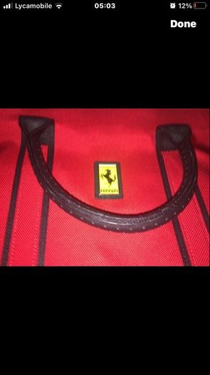 Ferrari business travel bag shoulder brand new original