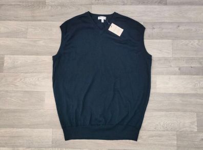 New Peter Millar Merino Wool Vest Sleeveless Jumper Mens Medium