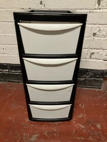 plastic storage drawers