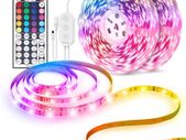 LED Strip Lights 20m, RGB Colour Changing LED Strip Lights with Remote 20m and Control Box, 20m LED Lights for Bedroom, Kitchen, 2 Rolls of 10m