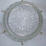 Vintage Clear Glass Punch Bowl Image 10