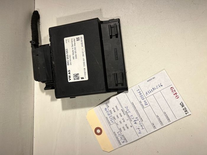 2012 Audi A6 C7 Voltage Stabiliser Regulator Module 8k0959663 A3l3b127g