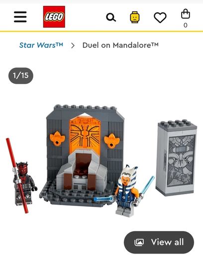 LEGO Dual on Mandalor, 75310