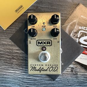 MXR Custom Badass Modified O.D. overdrive pedal