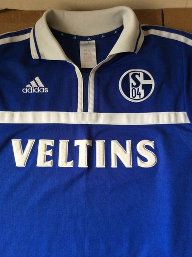 Schalke 04 Jersey.Authentic Adidas Home Jersey From Season 2000/2001. Collect In Dublin Or Receive Via Post.