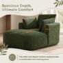 Softy Compressed Indoor Lounge Sofa Chair - Green Image 4
