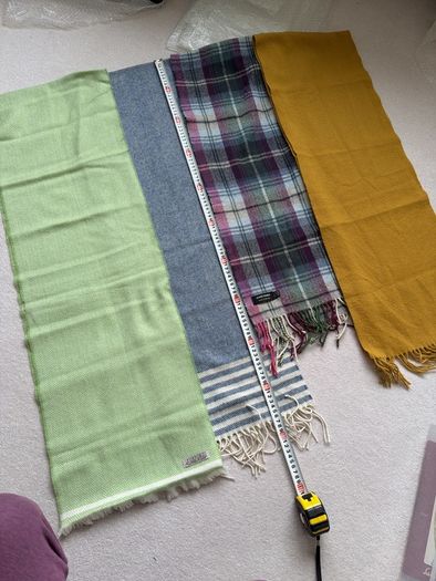 Foxford long wool scarf