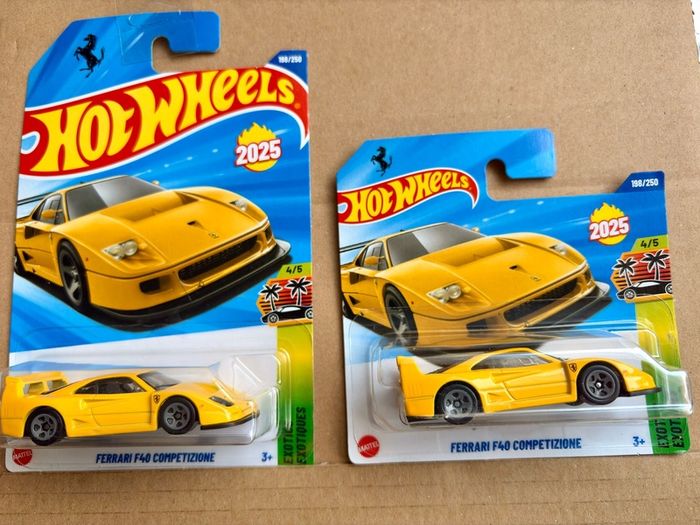 Hot Wheels Ferrari F40 Competizione