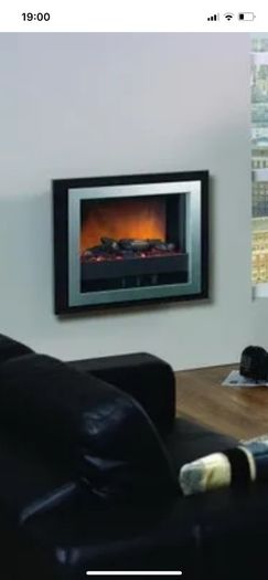 Dimplex wall mounted 2KW optiflame electric heater