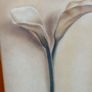 Beautiful Set of 2 Large Flower Pictures Image 8