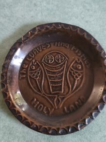 The Loaves and Fishes /Holy land /Copper Hang / 4 3/4 inches