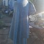 Teal Wool Vintage Handmade woven skirt and wrap Image 4
