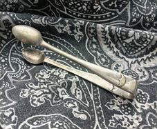 Vintage sugar tongs