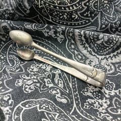 Vintage sugar tongs