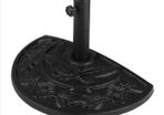 Base For Half Round Parasol Up To 50 mm Cast Iron