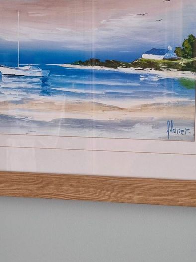 Frederic Flanet - ARTWORK Sailboat   Framed Print