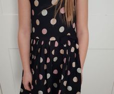 Black girls dress 7-8yrs