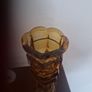 vintage amber glass Image 4