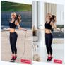 Skipping Rope Adult Fitness, Digital Speed Jump Rope with Counter [Ropeless for Indoor Use] for Women Men and Kids (FREE SHIPPING) Image 6