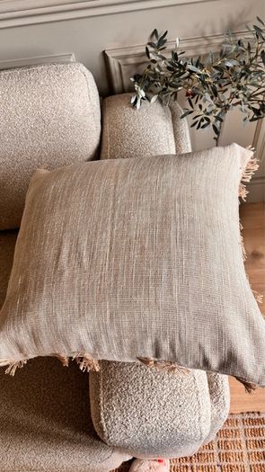 Two cushion covers
