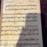 vintage sheet music Image 3