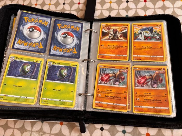 Pokemon folder and cards