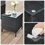 Garden Furniture Set with Table and 2 Chairs Image 3