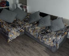 L-Shaped Sofa Bed