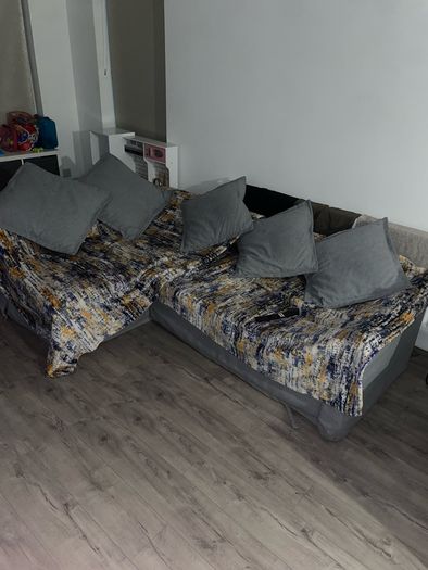 L-Shaped Sofa Bed