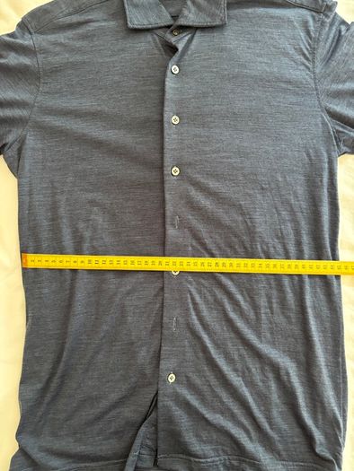 Louis Copeland navy jersey shirt