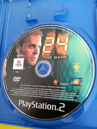 24 The Game PlayStation 2 Ps2 Games Original