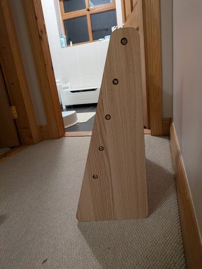 4-tier children's fabric sling bookshelf