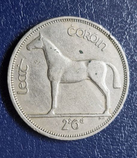 Ireland 1961 Mule Half Crown
