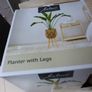 Planter With Legs..   B.N.W.T.  In The Original  Box. Image 4