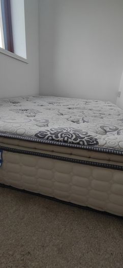 Double bed set plus mattress