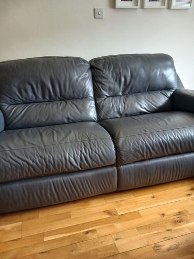 Leather sofas