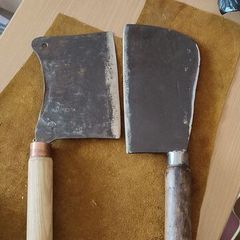 Large vintage cleavers