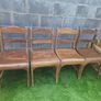 Vintage Bespoke Handcrafted Chairs x 4 Image 2