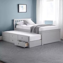 Single bed with storage