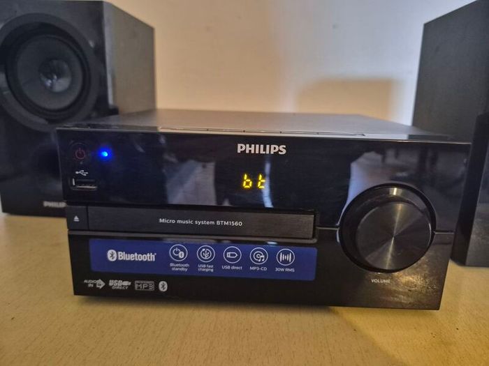 Mini CD Player and Bluetooth.  Micro Music System
