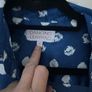 Dancing Leopard Silky Blue Dress UK12 Image 4