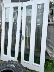 Internal double doors
