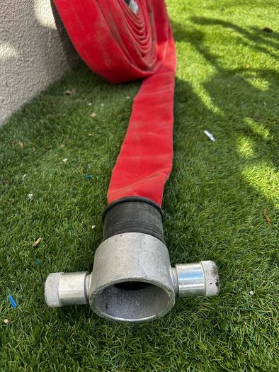 Heavy Duty Lay-Flat Fire Hose with Couplings