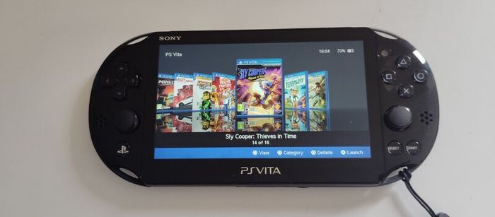 Ps Vita Slim Modded 128gb Henkaku almost Mint