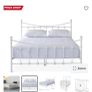 Bed Frame | Double | 4ft6 | White Image 3