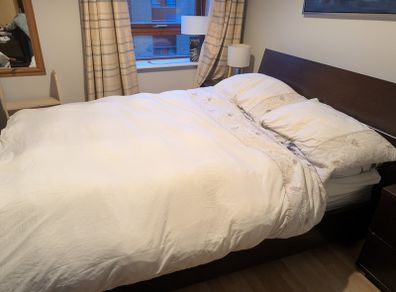 Double Bed (wood frame only)