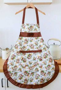 Sexy cute floral apron for crossdresser
