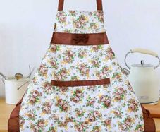 Sexy cute floral apron for crossdresser